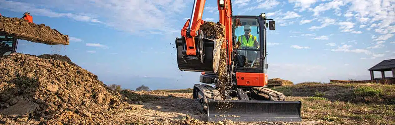 Grading and Excavation - Kubota