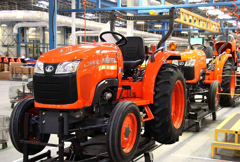 Where are Kubota Tractors Made?