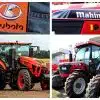 Kubota vs. Mahindra Tractor Collage