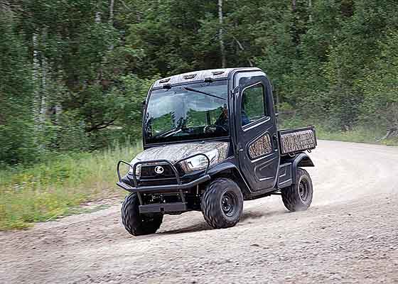 Kubota UTV on Road