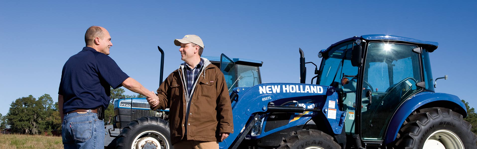 Parts Rep with New Holland Tractors